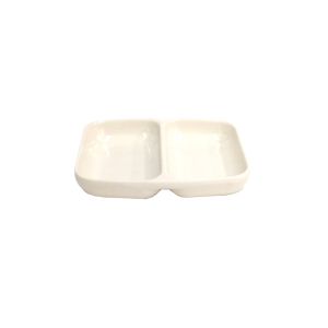 密胺/仿瓷双格味碟