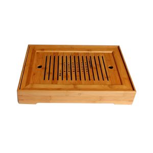 储水式竹制茶盘
