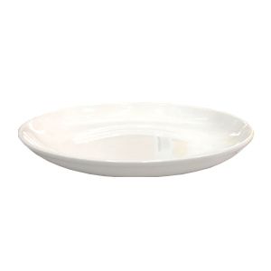 纯白色饭盘